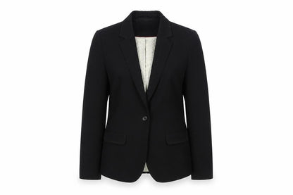 Next Womens Black Polyester Jacket Suit Jacket Size 10