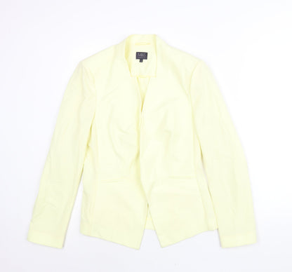 Marks & Spencer Womens Yellow Jacket Blazer Size 14