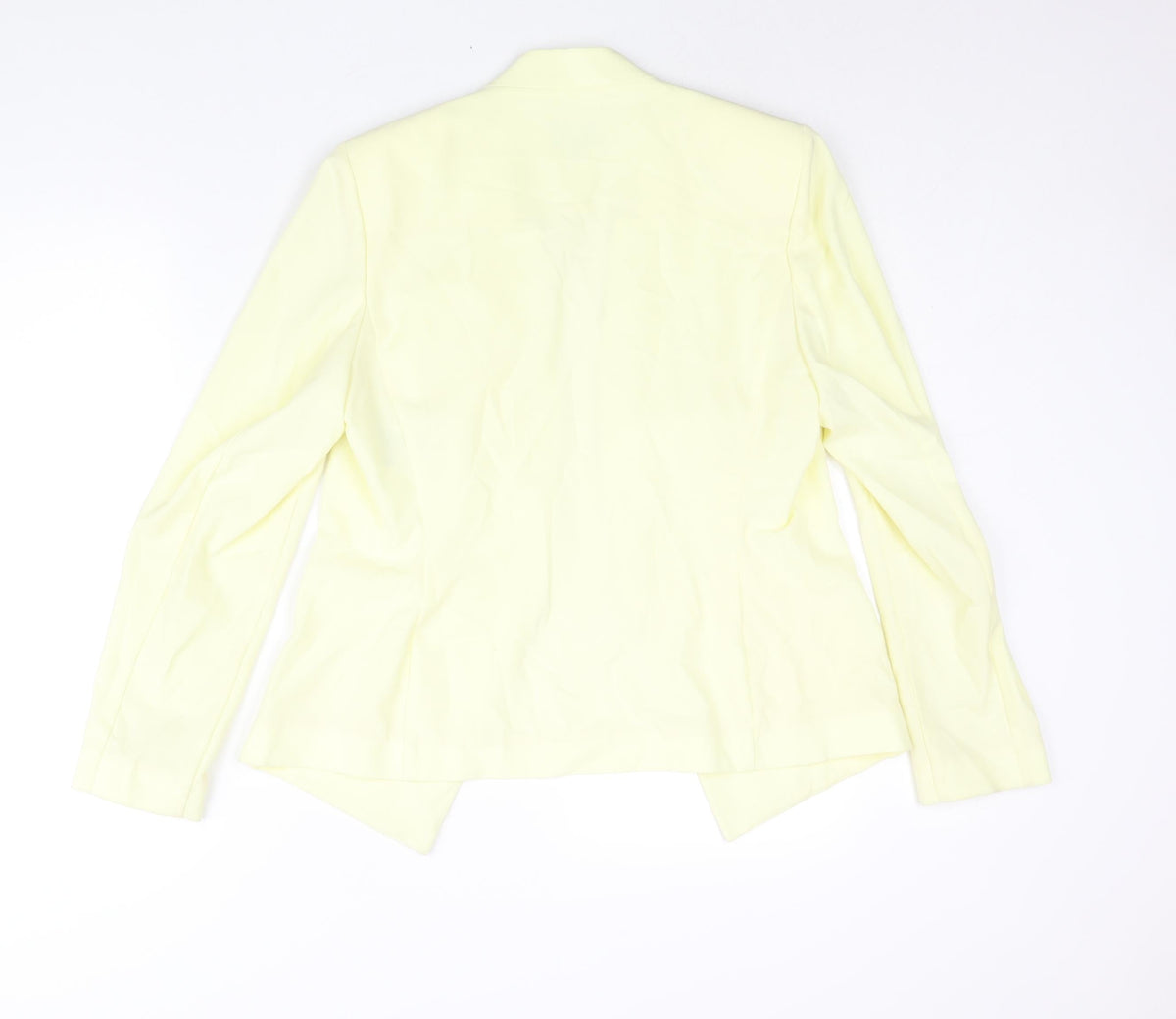 Marks & Spencer Womens Yellow Jacket Blazer Size 14