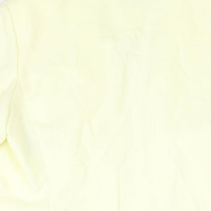 Marks & Spencer Womens Yellow Jacket Blazer Size 14