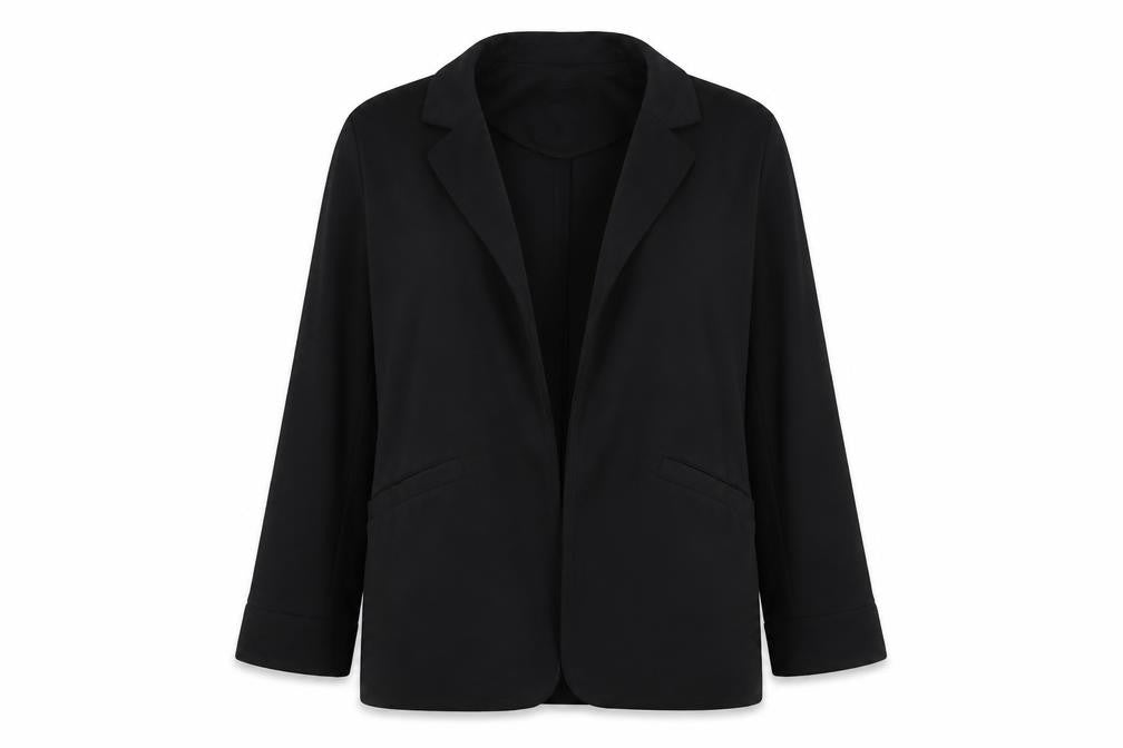 Oasis Womens Black Jacket Blazer Size 10 - Vented Cuff No Closure