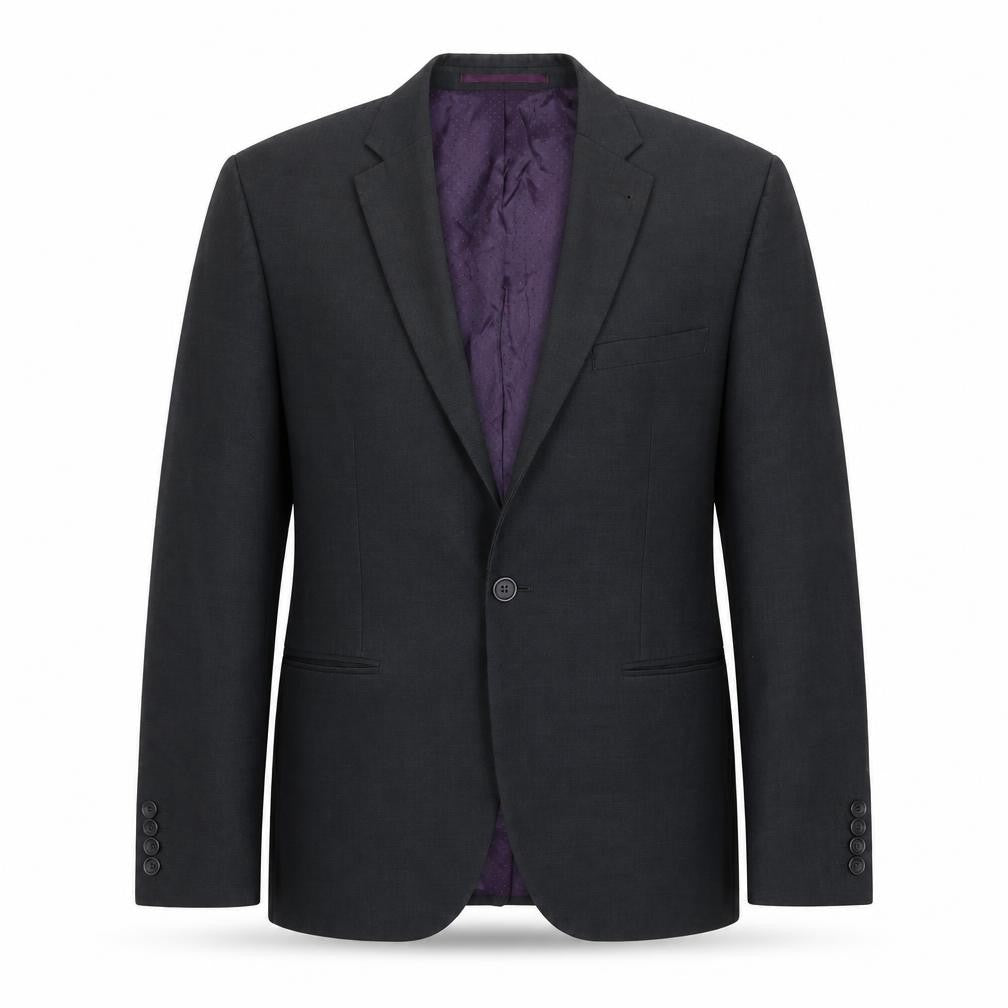 NEXT Mens Grey Polyester Jacket Suit Jacket Size 38 Regular