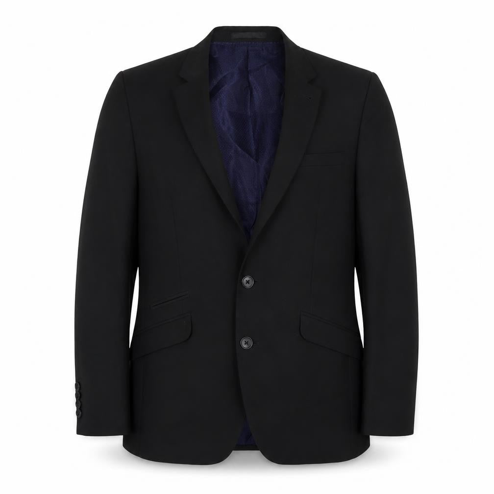NEXT Mens Black Wool Jacket Suit Jacket Size 36 Regular