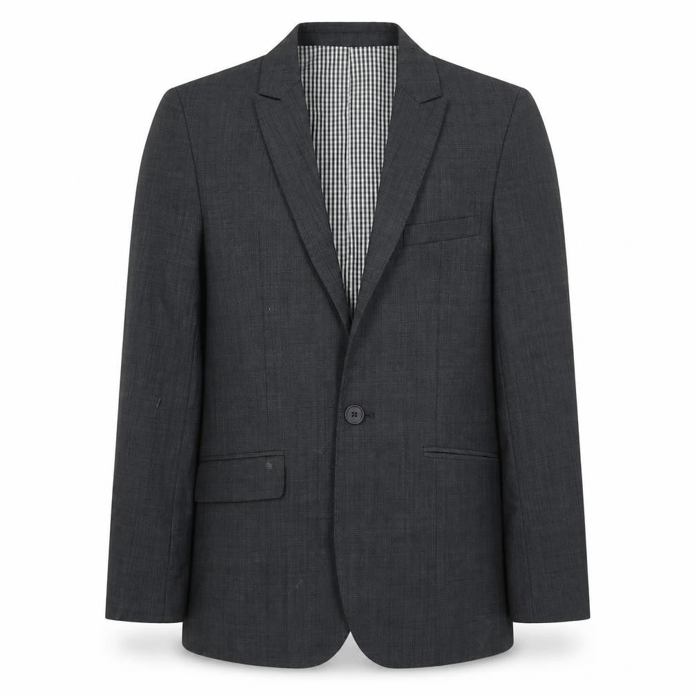 Autograph Boys Grey Jacket Blazer Size 12 Years Button