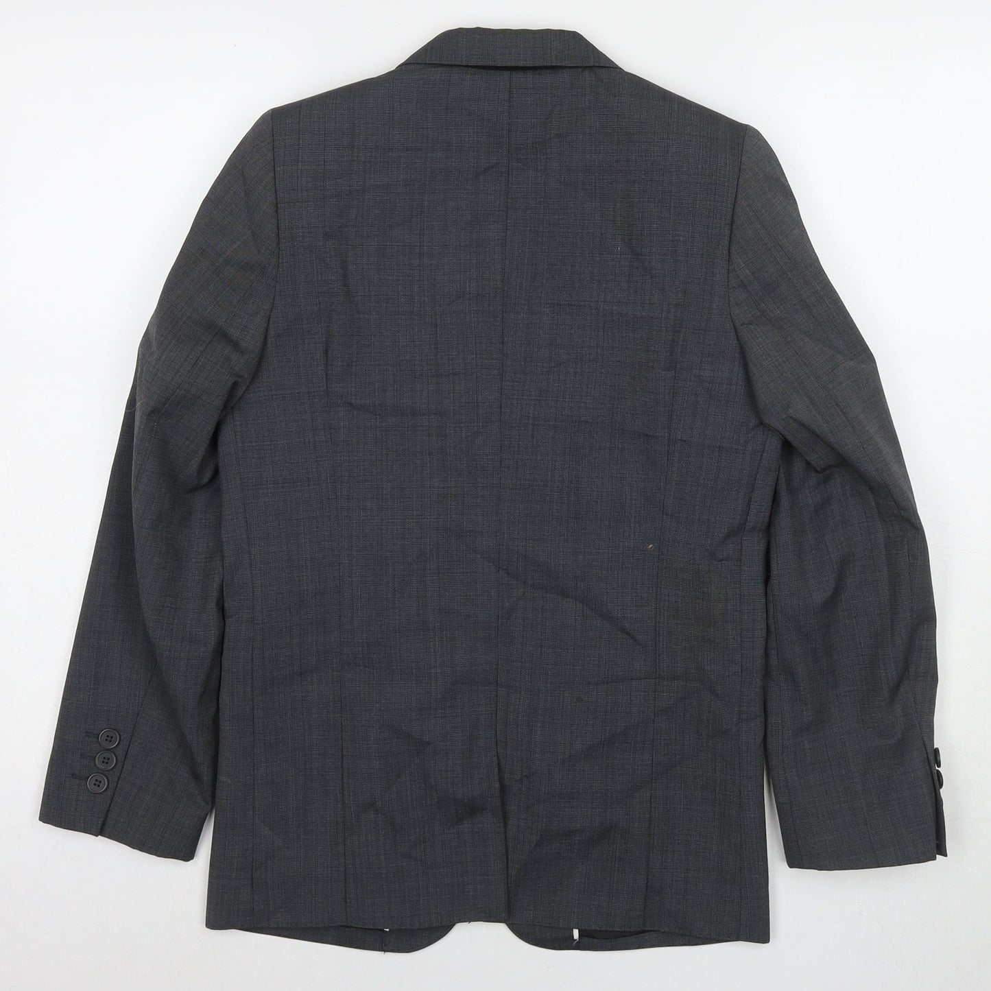 Autograph Boys Grey Jacket Blazer Size 12 Years Button