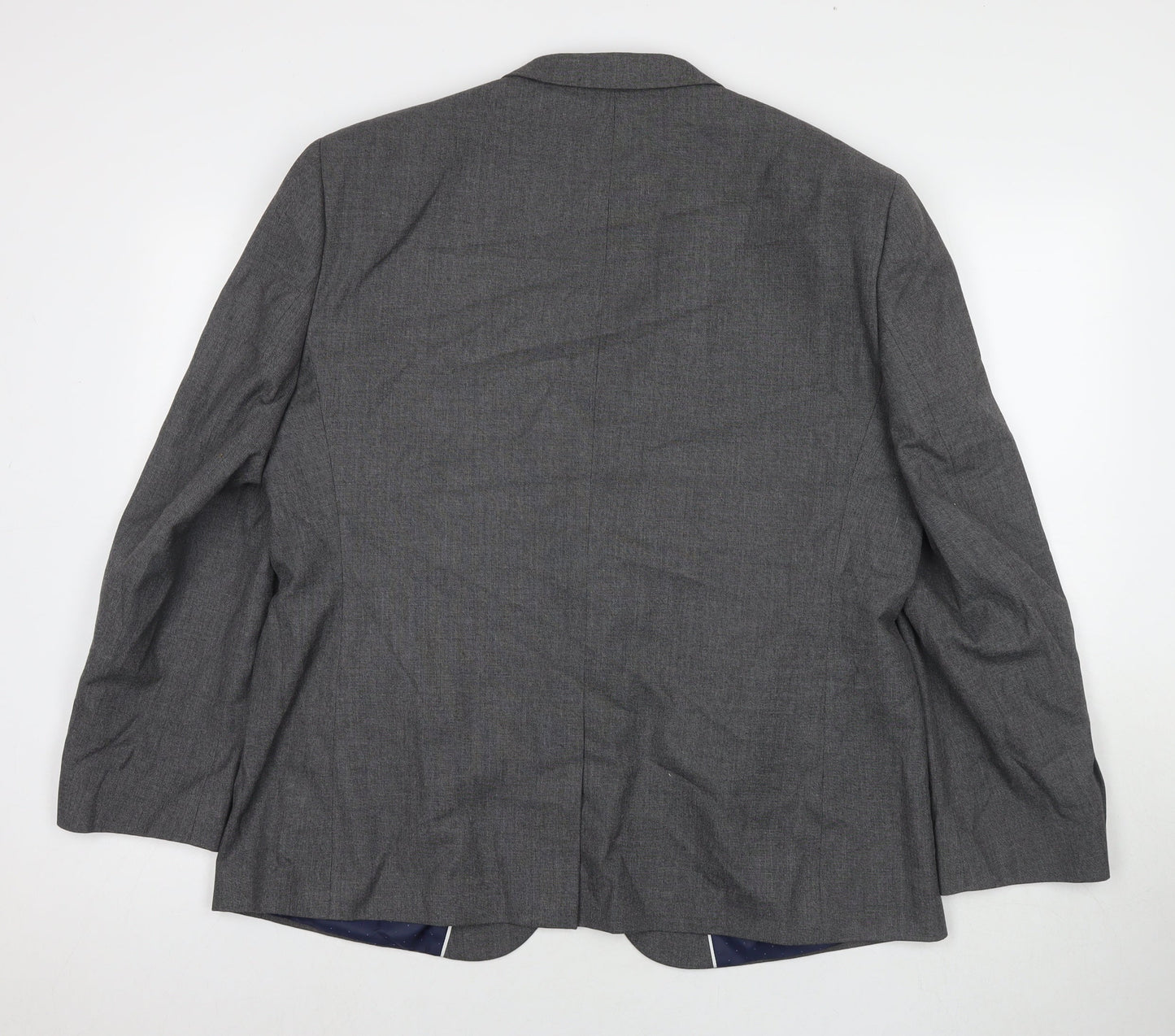 Taylor & Wright Mens Grey Polyester Jacket Suit Jacket Size 46 Regular