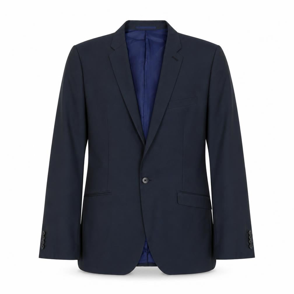 Taylor & Wright Mens Blue Polyester Jacket Suit Jacket Size 40 Regular