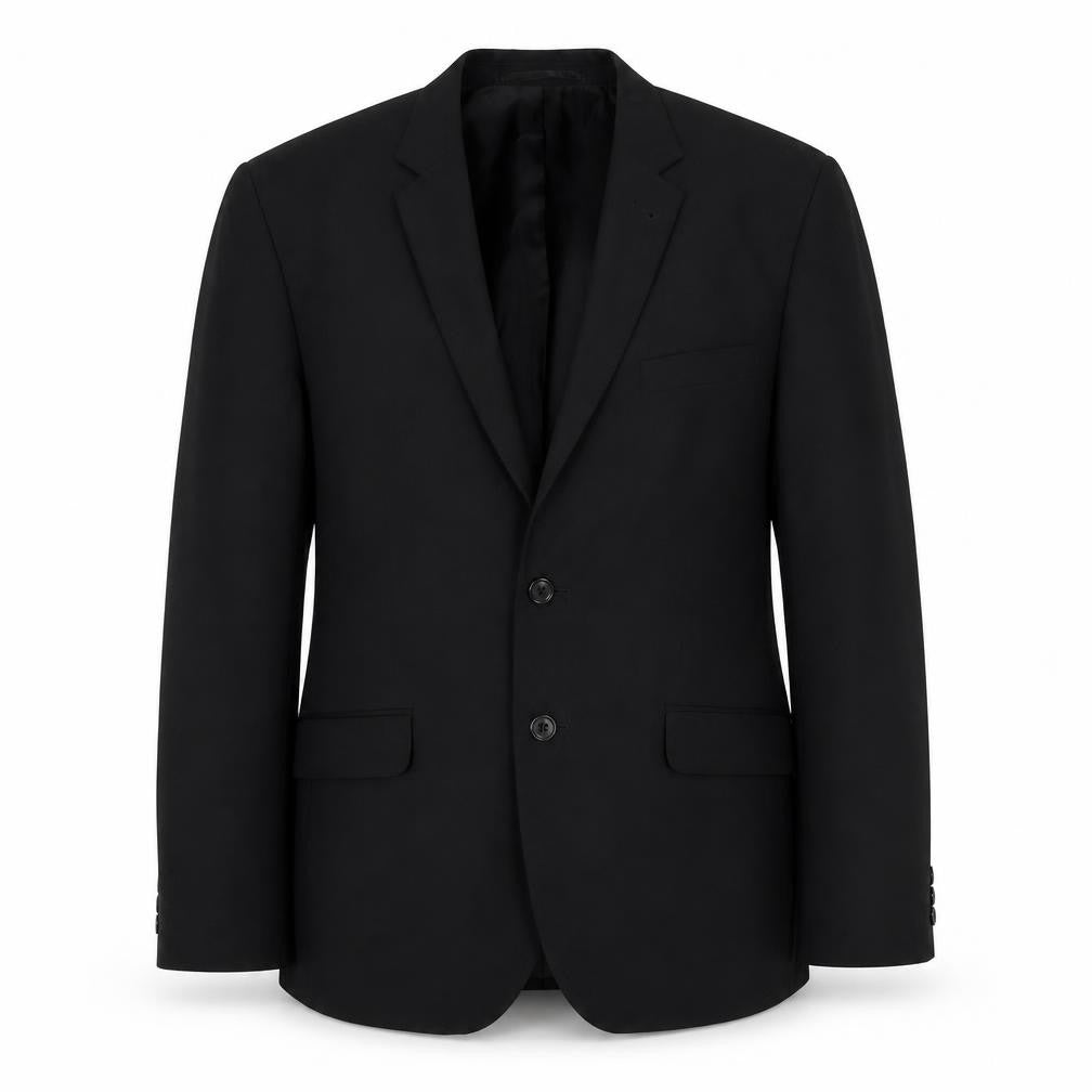 Taylor & Wright Mens Black Polyester Jacket Suit Jacket Size 40 Regular