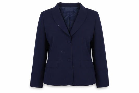 Artigiano Womens Blue Jacket Blazer Size 12 Button