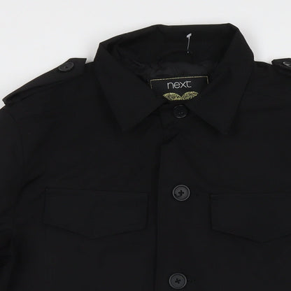 Next Womens Black Jacket Size M Button
