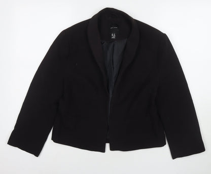 New Look Womens Black Jacket Blazer Size 12