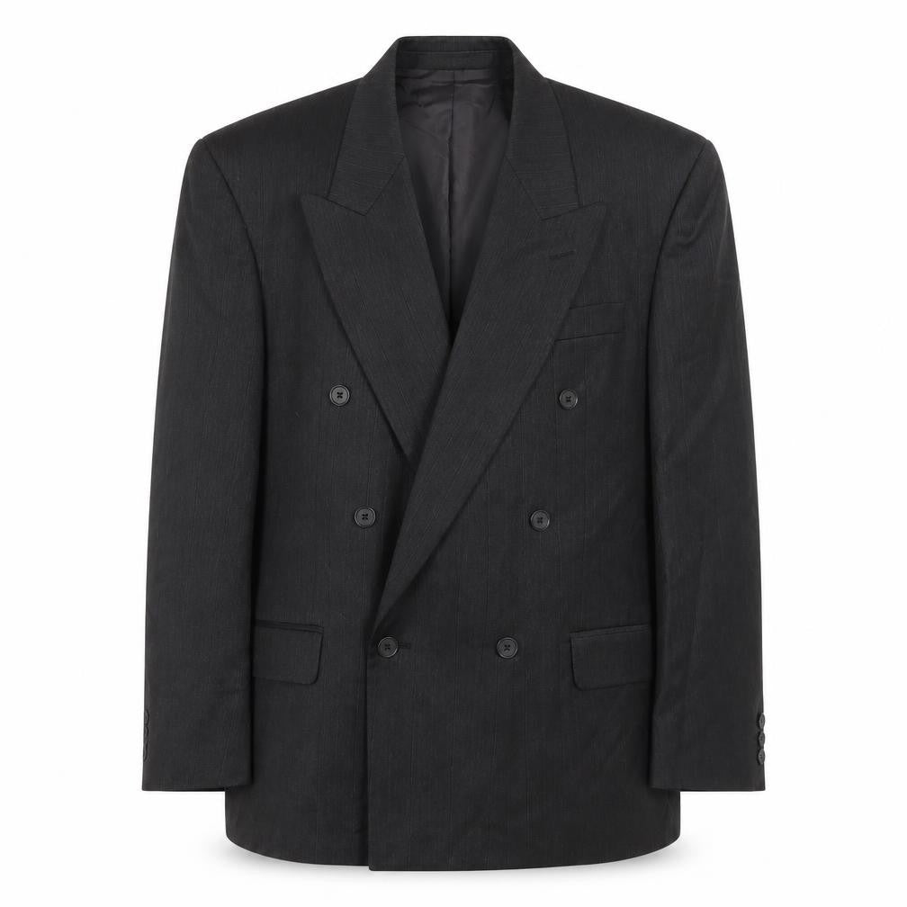 Marks & Spencer Mens Grey Polyester Jacket Suit Jacket Size 44 Regular