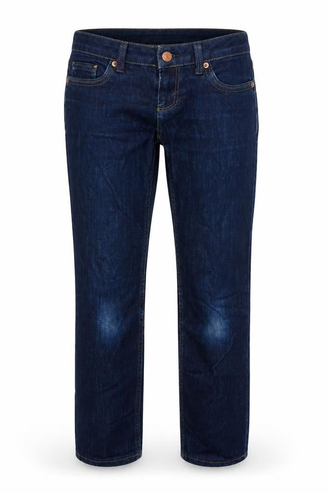 Topshop Womens Blue Cotton Skinny Jeans Size 26 L30 in Regular Zip