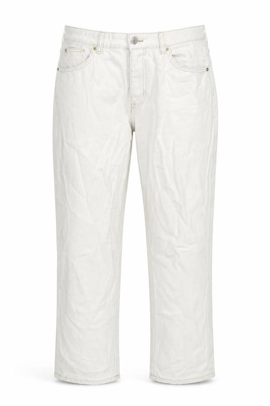 Denim & Co. Womens Grey Cotton Straight Jeans Size 16 L26.5 in Extra-Slim Zip
