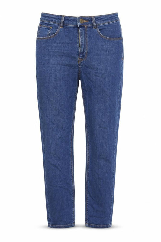 COLLUSION Womens Blue Cotton Blend Straight Jeans Size 28 in L26.5 in Regular Zip