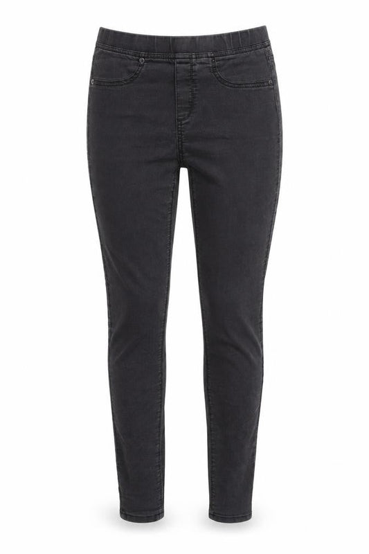 Wear Denim Womens Grey Cotton Blend Jegging Jeans Size 10 L29 in Regular