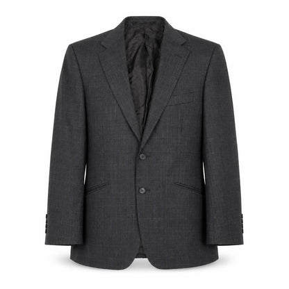 Front view of Autograph men’s grey wool jacket blazer, size 38, regular