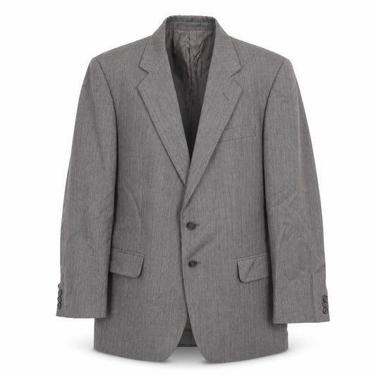 St Michael Mens Grey Wool Jacket Blazer Size 40 Regular
