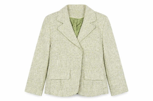 Next Womens Green Jacket Coat Size 12 Snap