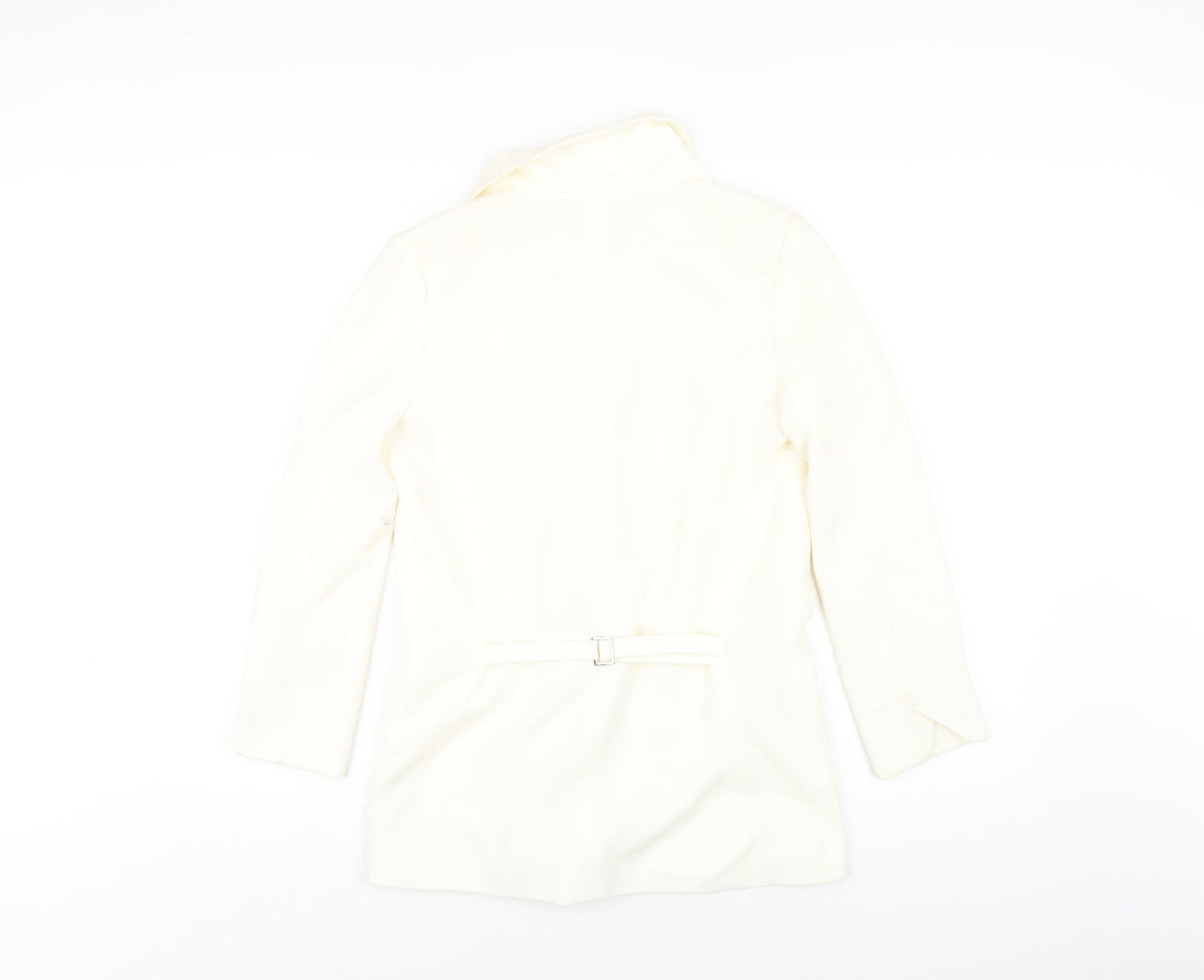NEXT Womens Ivory Jacket Blazer Size 6 Button
