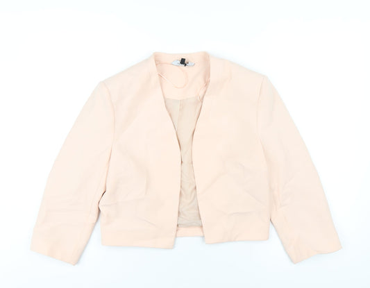 New Look Womens Pink Jacket Size 12