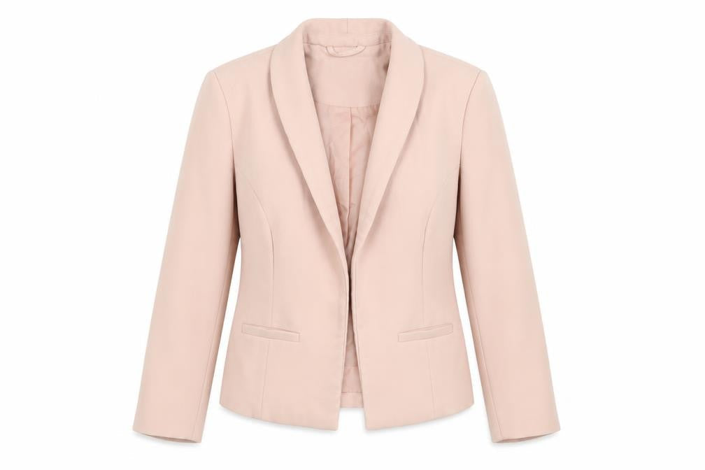 New Look Womens Pink Jacket Blazer Size 8