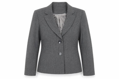 Debenhams Womens Grey Polyester Jacket Blazer Size 12