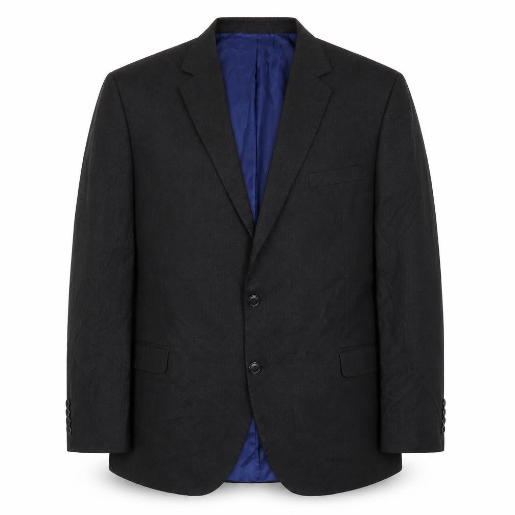 Marks & Spencer Mens Grey Polyester Jacket Blazer Size 48 Regular