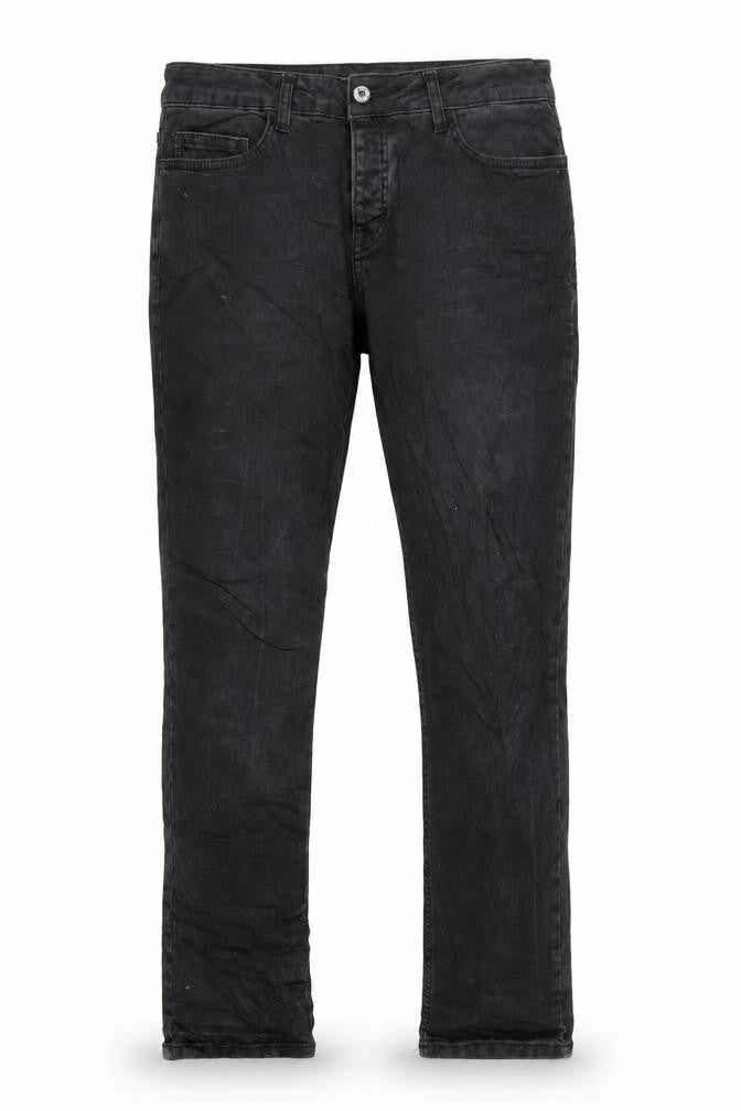 Bolongaro Trevor Mens Black Cotton Skinny Jeans Size 32 in L31 in Regular Button