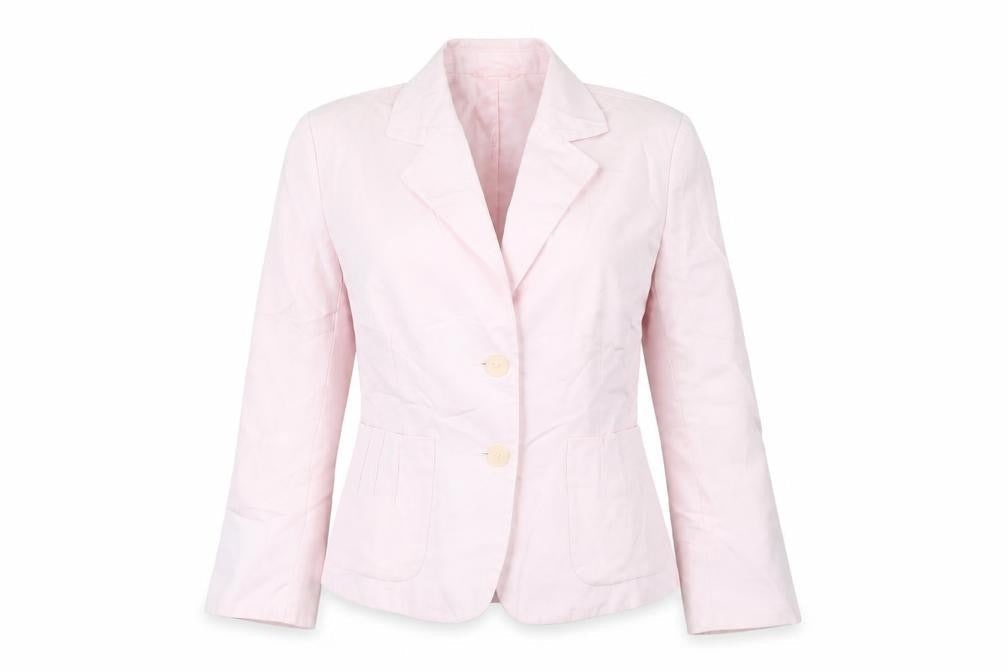Mexx Womens Pink Jacket Blazer Size 8 Button