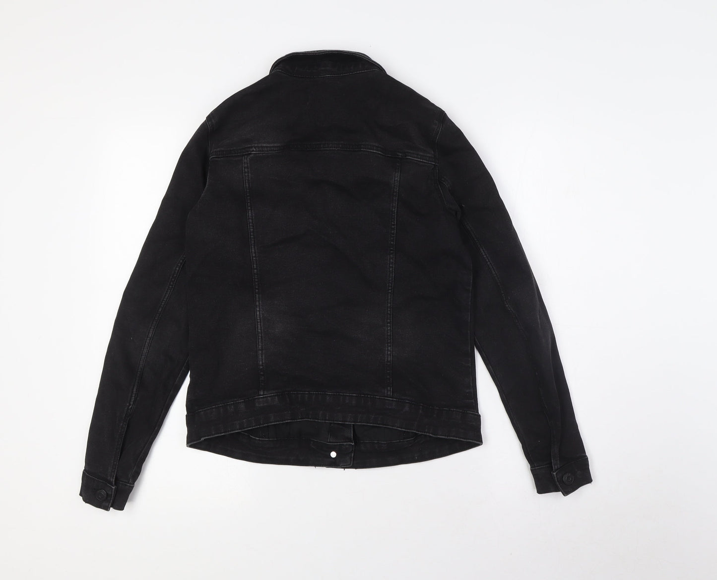 TEX Womens Black Jacket Size M Button