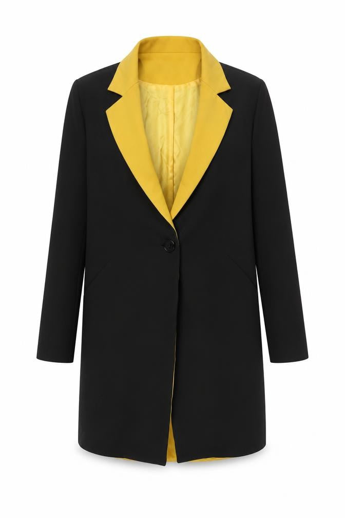 Jubylee Womens Black Jacket Size M Button