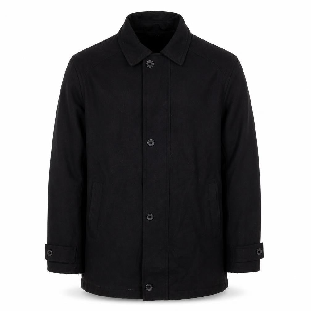 Bush Mens Black Jacket Size 42 Button
