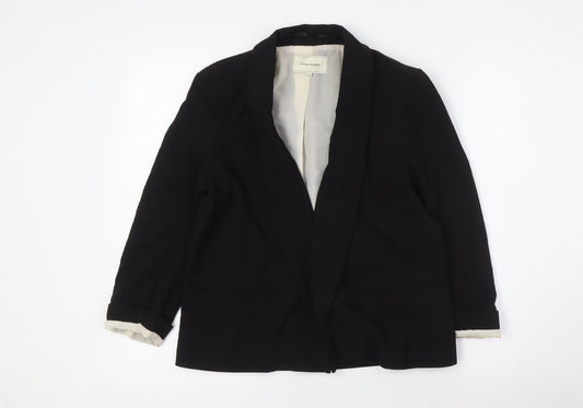 River Island Womens Black Jacket Size 8