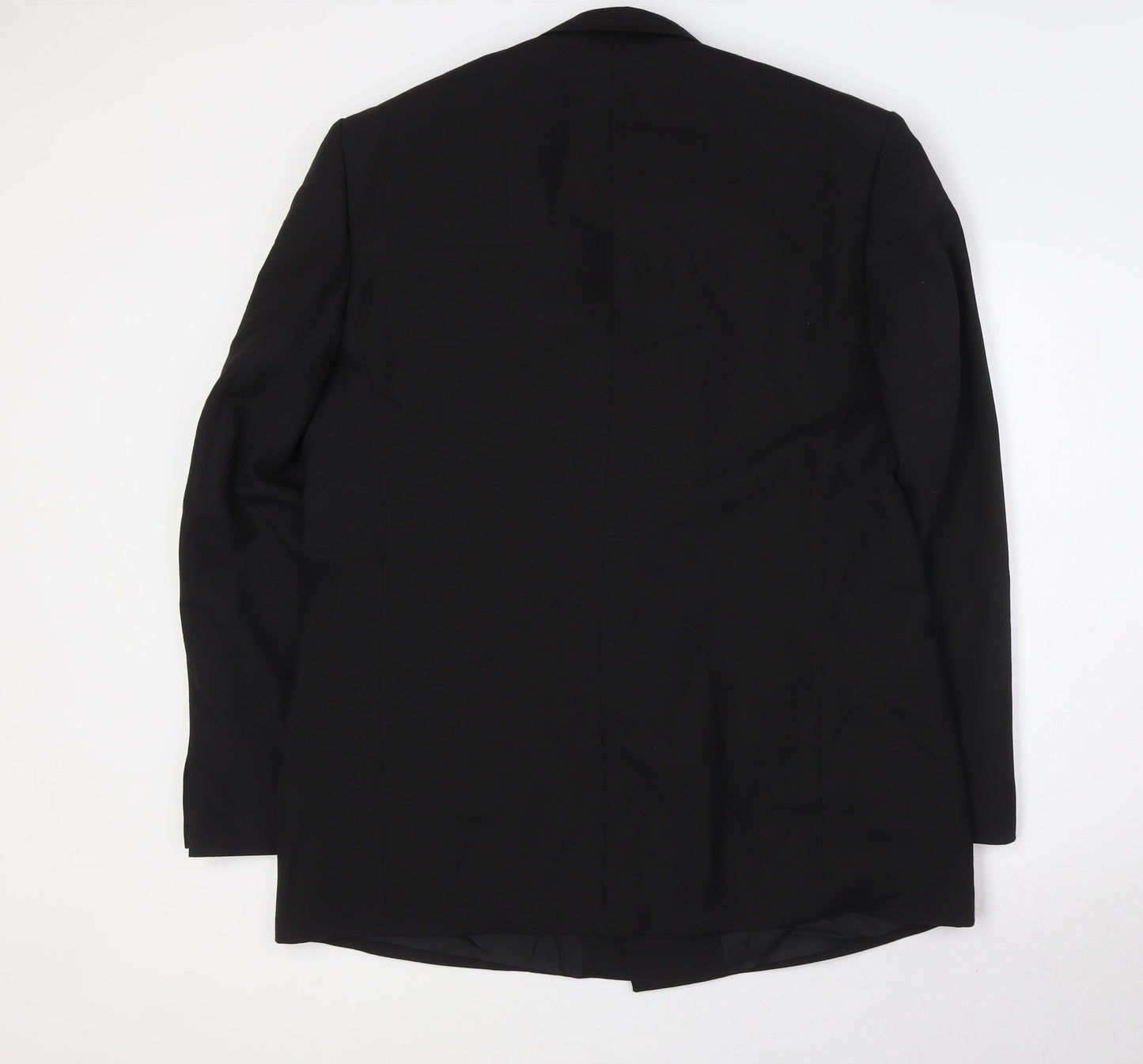 Varteks Mens Black Polyester Tuxedo Suit Jacket Size 44 Regular