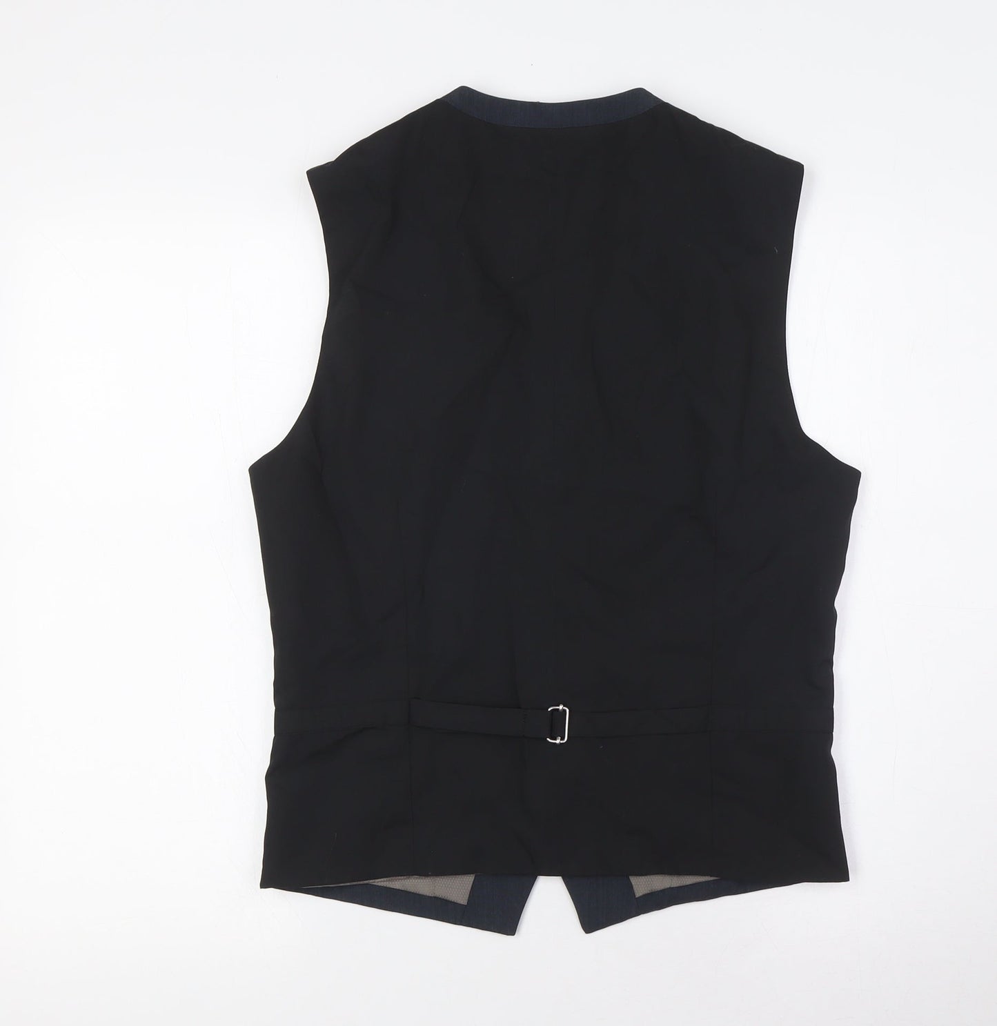 NEXT Mens Grey Gilet Waistcoat Size 36 Button