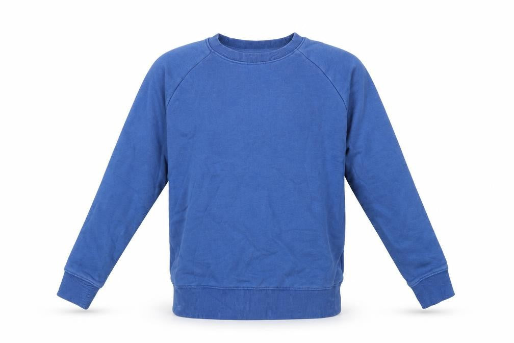 Next Boys Blue Cotton Pullover Sweatshirt Size 10 Years Pullover