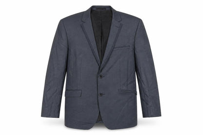 ONESIX5IVE Mens Blue Polyester Jacket Suit Jacket Size 42 Regular