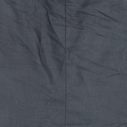 ONESIX5IVE Mens Blue Polyester Jacket Suit Jacket Size 42 Regular