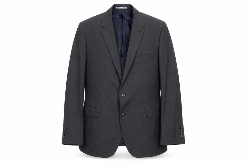 Marks & Spencer Mens Grey Wool Jacket Suit Jacket Size 46 Regular