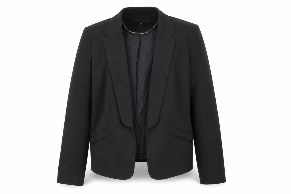 Warehouse Womens Black Jacket Blazer Size 16 - Open