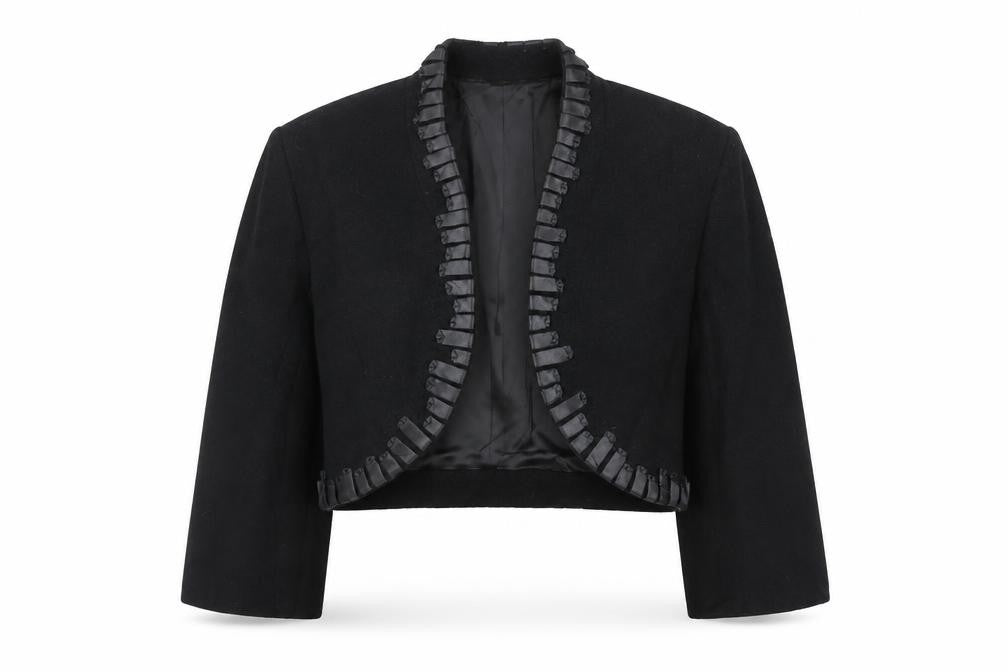 Alex&Co Womens Black Jacket Size 12 - Open