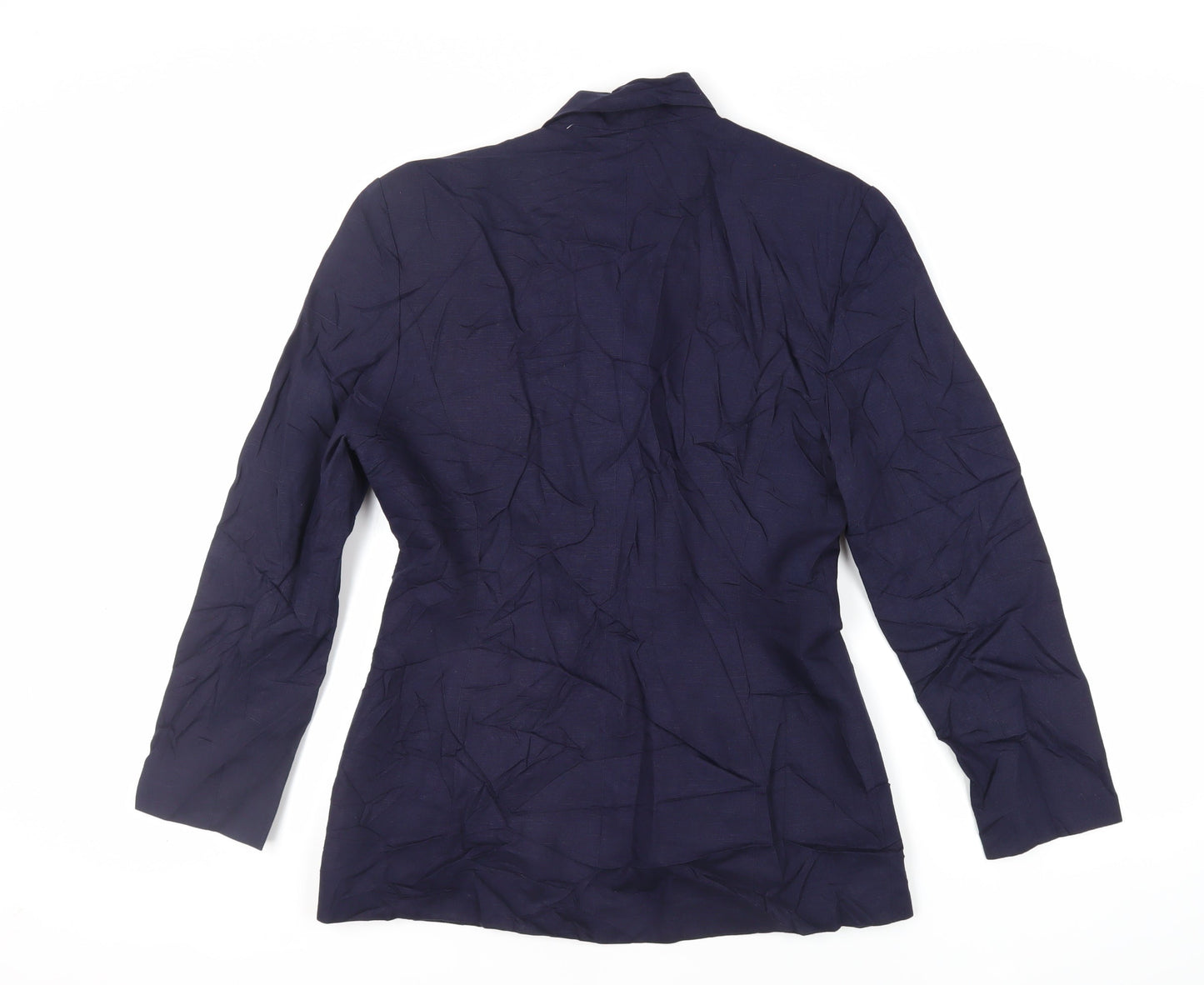 Le Chateau Womens Blue Jacket Blazer Size M Button - Vintage