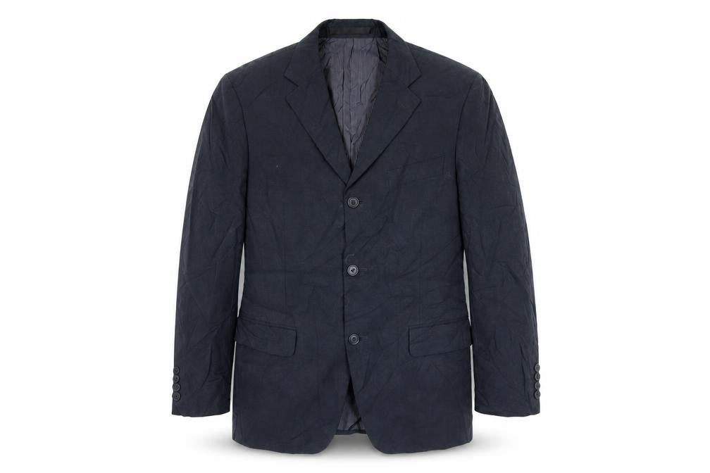 Marks & Spencer Mens Blue Lyocell Jacket Blazer Size 38 Regular