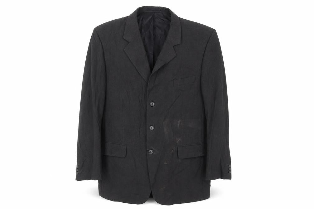 Copperstone Mens Grey Polyester Jacket Suit Jacket Size 46 Regular