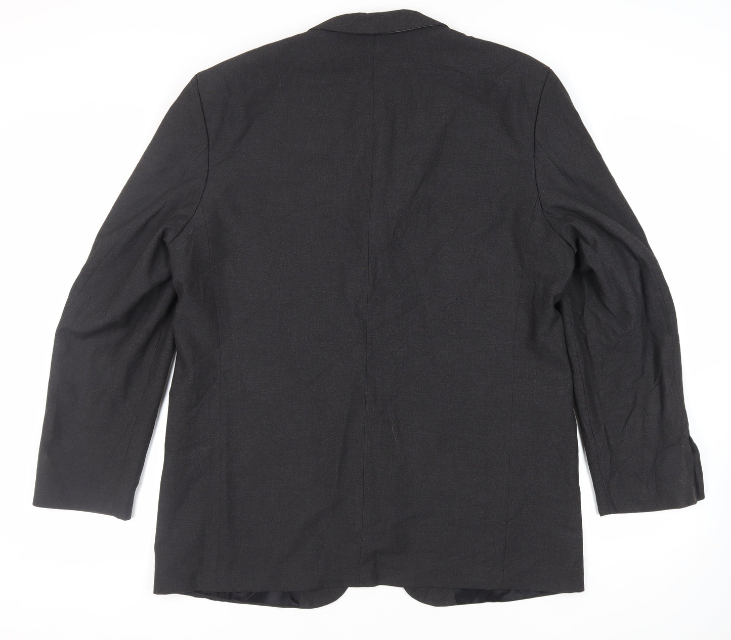 Copperstone Mens Grey Polyester Jacket Suit Jacket Size 46 Regular
