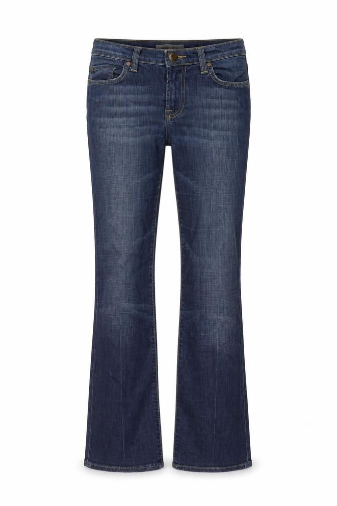 Rag Freak Womens Blue Cotton Bootcut Jeans Size 10 L30 in Regular Button
