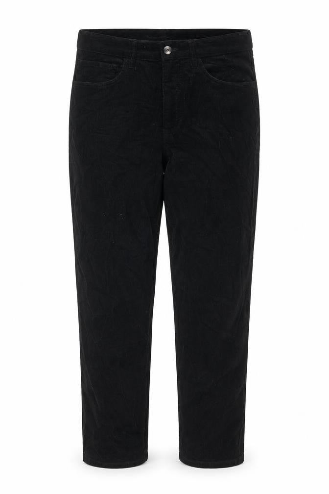 Mnago Womens Green Cotton Trousers Size 16 L27 in Regular Button