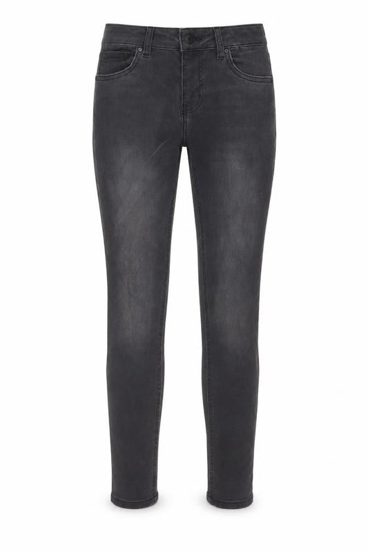 Jack Wills Womens Grey Cotton Skinny Jeans Size 25 in L26 in Regular Button