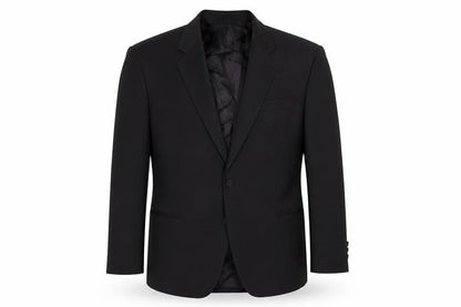 James Barry Mens Black Polyester Jacket Suit Jacket Size 42 Regular